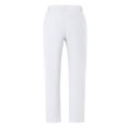 thumbnail image 5 of Men's Linen Blend Drawstring Casual Pants White L, 5 of 6