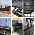 thumbnail image 3 of Sun Mesh Shade Sunblock 6.5x23ft, Sunblock Shade for Plants, Shade Cloth with Grommets, Shade Net for Greenhouse, HDPE Sun Protection - for Barn or Kennel, Flowers Patio, 3 of 7