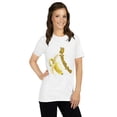 thumbnail image 4 of Banana Is My Favorite Fruit Short-Sleeve Unisex T-Shirt (White, M), 4 of 4