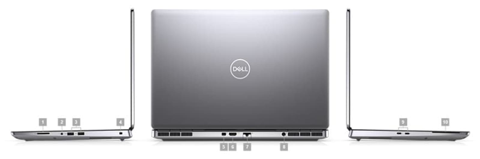 Restored Dell Precision 7000 7560 Workstation Laptop (2021) | 15.6" FHD | Core i5 - 512GB SSD - 64GB RAM - Nvidia T1200 | 6 Cores @ 4.6 GHz - 11th Gen CPU (Refurbished) - image 3 of 11