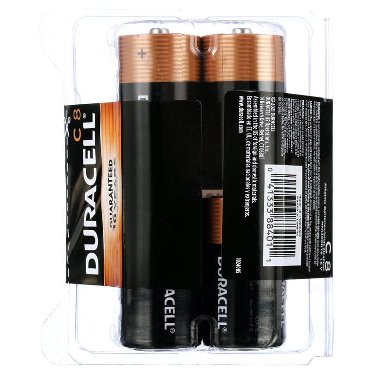 Duracell Coppertop Alkaline C Batteries (8-Pack) in the C Batteries