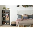 thumbnail image 3 of South Shore Artwork 4-Shelf Storage Bookcase, in Gray Maple, 3 of 10
