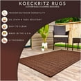 thumbnail image 6 of Koeckritz Rugs 3'x20' WalkWay Premium Soft Beige Indoor Outdoor Rug for Comfort & Style, 6 of 7