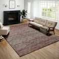 thumbnail image 2 of Addison Rugs Indoor/ Outdoor Marston Dynamic Transitional Striped Washable Area Rug 10' x 14' - Burgundy, 2 of 8