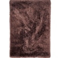 thumbnail image 4 of LA Rug Linens RugBerry Romance Brown Shag Area Rug Soft Fluffy Shaggy Hand Tufted 8' x 10' 8' x 10' Living Room,Bedroom, 4 of 8