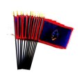thumbnail image 1 of 12 Guam Desk Flags 4x6 Inch American Made Miniature Table Flags; 12 Small Mini Flags, 1 of 3