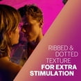thumbnail image 2 of Durex Extra Ribbed Condoms for Men - 10 Count (Pack of 3) |Dotted Condoms, 2 of 5