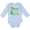 AE-Light Blue, variant on Inktastic My Nan Loves Me Grandson Dinosaur Boys Long Sleeve Baby Bodysuit