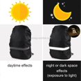 thumbnail image 5 of Reflective Light Waterproof Dustproof Backpack Rain Cover Portable Ultralight Shoulder Bag Protect Cover, 5 of 5