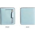 thumbnail image 5 of CAILDANL Small Wallet for Women, Slim Bifold Credit Card Holder, Compact RFID Blocking Cash Wallet, Billfolds Thin Leather Zipper Pocket, Mini Wallet Gift for Ladies Teen Girls Travel with ID Window, 5 of 7