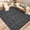 Black Gray, variant on ZACOO 9'x18' Geometric Stripe Outdoor Rug, Waterproof UV Resistant Large Patio Mat for Deck RV, Black White