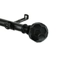 thumbnail image 3 of 48" to 84" Adjustable 3/4" Dia Single Curtain Rod in Black with Ludmila Finials,(4890-482), 3 of 3