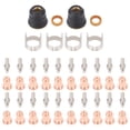 thumbnail image 2 of Corte de la Antorcha Consumibles, Compatibilidad AMPLIA Material Metálico Para El Material de Boquilla de Electrodo IPT40 Para Cortar El Cortador 65DS, 2 of 7