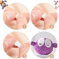 thumbnail image 4 of 1500pcs Googly Wiggle Eyes 15 Styles Self-Adhesive Eyes 6 Sizes Felt Crafts Eyes 3D Sticker Puppet Eye, 4 of 5