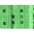 thumbnail image 1 of Ahgly Company Indoor Rectangle Abstract Emerald Green Contemporary Area Rugs, 4' x 6', 1 of 4