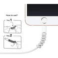 thumbnail image 5 of 12 Piezas Cargador de Cable Tipo C, Protector Micro USB de Silicona Suave, Protector de Cable de Ratón, Apto para Todos los Teléfonos Móviles (12 Piezas, Negro, Gris), 5 of 5