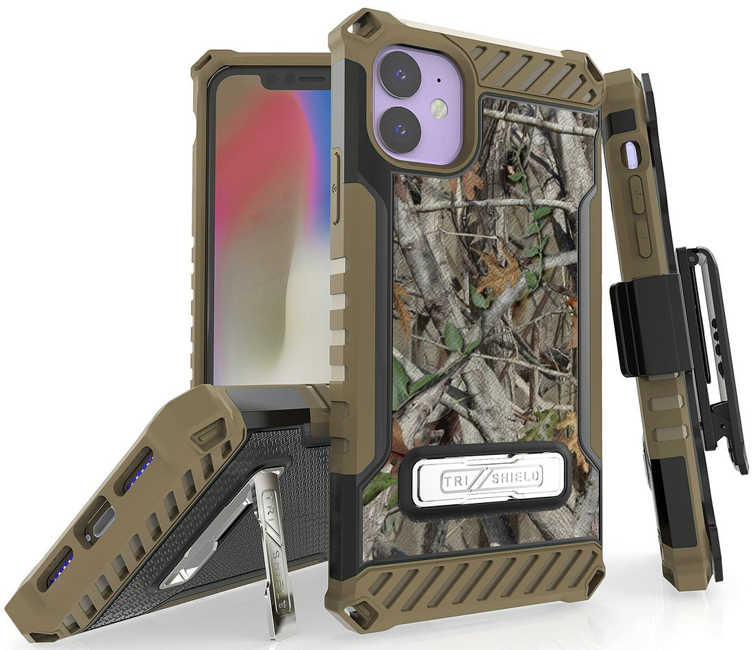 Otterbox Defender Carrying Case Holster Apple Iphone 11 Pro Smartphone Realtree Edge Camo Walmart Com