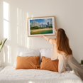 thumbnail image 2 of Repulse Bay Skyscrapers - Hong Kong Photography Beach Architecture City Coastal Tropical Skyline Scenic Oak Framed Wall Art Print 5 x 7 inches, 2 of 6