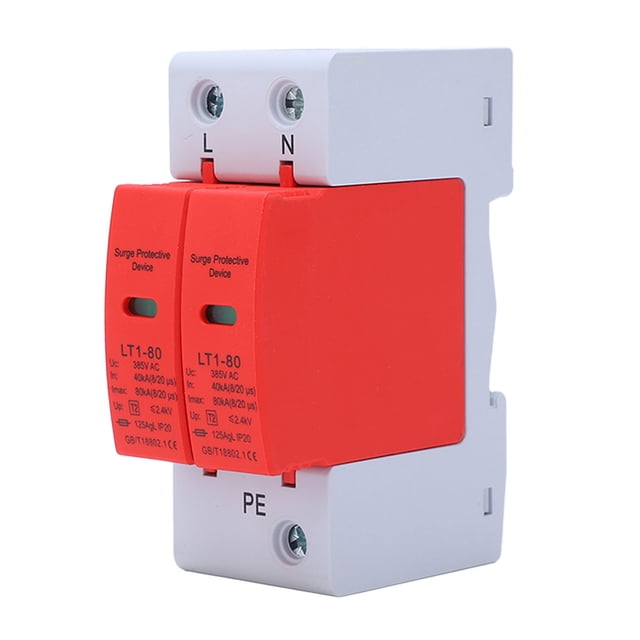 Pararrayos de sobretensión, protector contra sobretensiones de CC, protector contra sobretensiones de CC 2P, dispositivo pararrayos de calidad inigualable