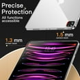 thumbnail image 6 of JETech Case for iPad Pro 12.9-Inch 2022/2021 (6th/5th Generation), Soft TPU Transparent Slim Shockproof Tablet Cover, Support Pencil 2nd Charging (Clear), 6 of 6