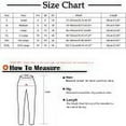 thumbnail image 4 of pstuiky Linen Pants Women, Womens Summer Solid Color Drawstring Elastic Waist Lounge Beach Trousers Loose Pants Straight Wide Leg Trousers Casual Pants with Pocket, 4 of 6