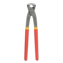 Uxcell End Cutting Pliers 8" Carton Steel Nail Concreters' Nippers with Red Handle for DIY Crafts