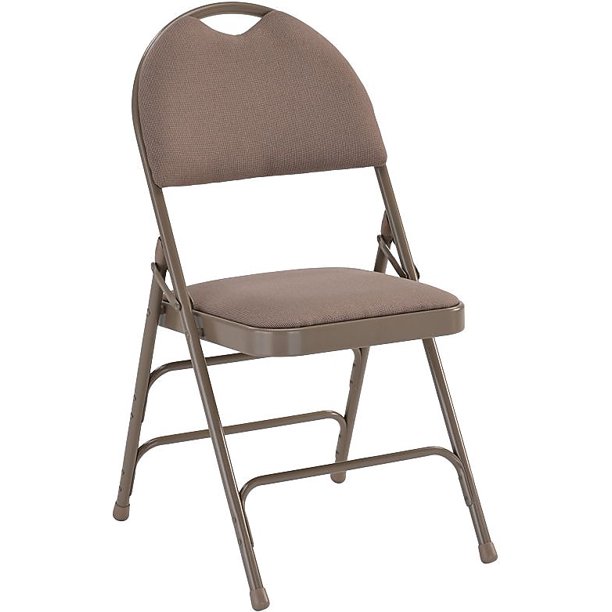 Flash Furniture Triple Braced Fabric Armless Folding Chair ...