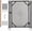 4x2.5ft, variant on Senfot Composite Fiber Pool Safety Fence, Removable Pool Barrier for Inground Above Ground Pool Backyard Safety 4x12ft