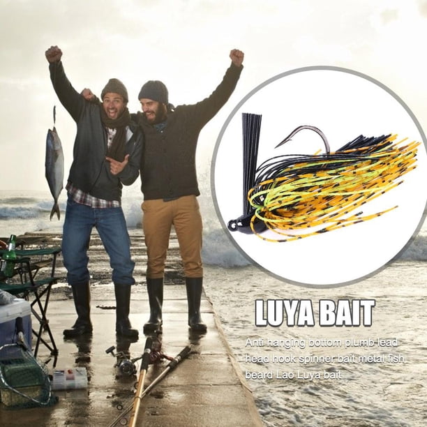 7cm 10g Señuelos de Pesca Chatterbait Spinnerbait Artificial Wobbler Baits (3)