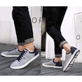thumbnail image 5 of Arrigo Bello Mens Casual Comfort Shoes Fashion Breathable Sneakers Gray-1 Size 10, 5 of 7