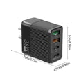 thumbnail image 2 of 36W Fast Charging Mobile Phone Charger 5V4A 2PD+2USB Port for Europe and UK Safe Charging, 2 of 5