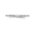 thumbnail image 4 of 14K White Gold Sets Wedding Diamond Ring Band, Size 7, 4 of 7