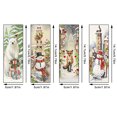 thumbnail image 3 of Painting Bookmark 4pcs Muñeco Nieve Navidad Especial para El, 3 of 9