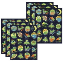 Eureka EU-650331-6 Dinosaur Breath Stickers, Pack of 6