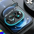 thumbnail image 5 of X55 Waterproof Earphones with HD Call Built-in Mic for Work Office Hidden Stereo Wireless Sleeping Earbuds-Pink, 5 of 7