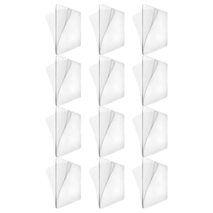 Minkissy 12Pcs Ruban transparent transparent pour tapis de sport Tapis de yoga