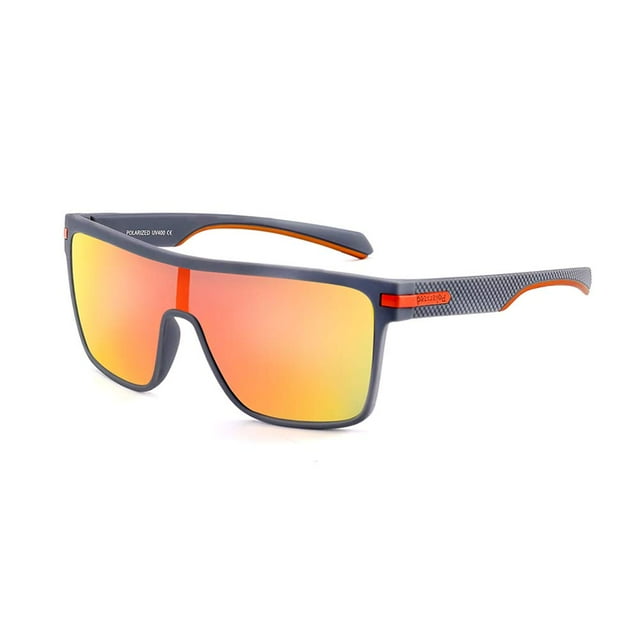 Gafas de Sol Deportivas Polarizadas Karsaer Flat Top TR90 para Hombre