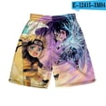 thumbnail image 3 of Pantalones cortos con estampado digital 3D de anime ONE Piece Monkey D Luffy Roronoa Zoro Ace Edward Newgate Kaidou, pantalones cortos casuales holgados para playa, 3 of 5