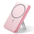 thumbnail image 1 of Cargador portátil Wowuwoai Magsafe Power Bank de 10000 mAh, color rosa, 1 of 8