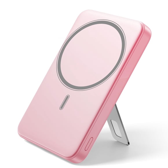 Cargador portátil Wowuwoai Magsafe Power Bank de 10000 mAh, color rosa