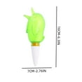 thumbnail image 3 of Luxcidy Self Watering Spikes, Bird Shape Automatic Irrigation Spikes, Automatic Slow Release Watering System, Plant Watering Devices, for Indoor Outdoor Plant (Green), 3 of 5