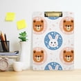 thumbnail image 5 of FMSHPON Cute Bear Rabbit Clipboard Hardboard Wood Nursing Clip Board and Pull for Standard A4 Letter 13x9 inches, 5 of 7