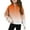 2-Orange, variant on CLOISE Kids Sweatshirts for Girls Boys Youth Purple Long Sleeve Collared Zip up Tops Gradient with Thumb Hole Casual Fashion Fall Winter Clothes 9T