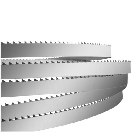 SKYSHALO Cutting Meat And Bone Band Saw Blade 65 x0.63 x0.02 Carbon Steel 5 Pieces