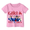 thumbnail image 4 of Girls Will Be Girls Printed Short Sleeved Round Neck T-Shirt Top (1Y-13Y), 4 of 4
