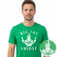 thumbnail image 2 of Mens Big Pat Energy T Shirt Funny Saint Patricks Day Parade Lovers Tee for Guys Graphic Tees, 2 of 8