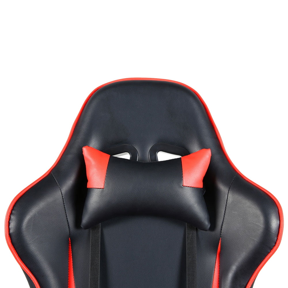 Kepooman Gaming Chair with with Headrest and Lumbar Pillow, Seat Height Adjustable Kepooman Gaming Chair with with Headrest and Lumbar Pillow, Seat Height Adjustable