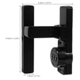 thumbnail image 2 of FONDOTIN 1 Set Combination Locker Lock Rectangular No Drilling Required For School Use 10.8X6.8X1.8in, 2 of 8