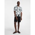 thumbnail image 2 of George Men's Printed Camp Shirt with Short Sleeves, Sizes S-3XLT, 2 of 5