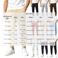 thumbnail image 4 of akafmk Boys Sweatpants Track Joggers Slim Fitted Elastic Waist Solid Color Fall Daily Casual Athletic Outdoor School Pants, Sizes 14-15 Years, 4 of 8